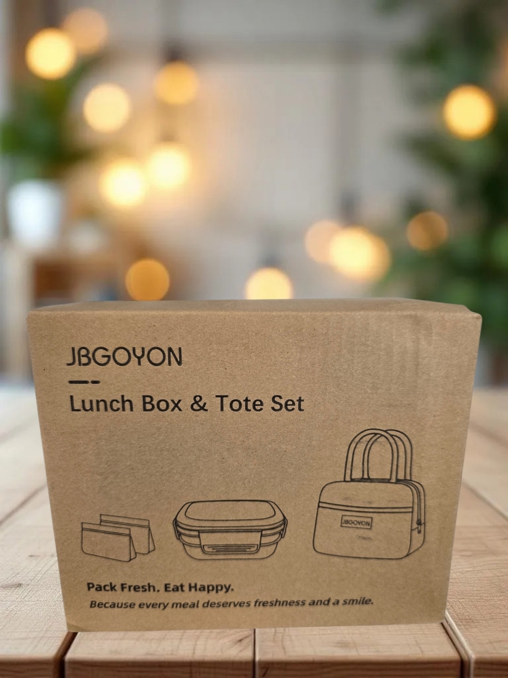 NEW Bento Lunch Box & Tote Set – Pink - Picture 2 of 5